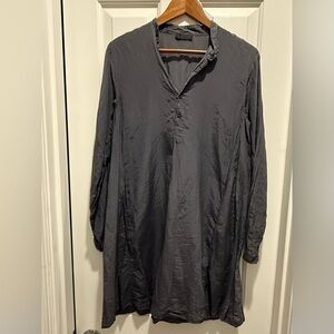 CP Shades Shirt Dress Silk Blend Size Small